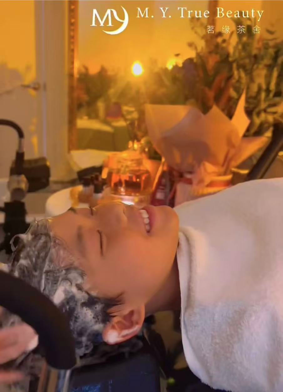 Head spa ritual